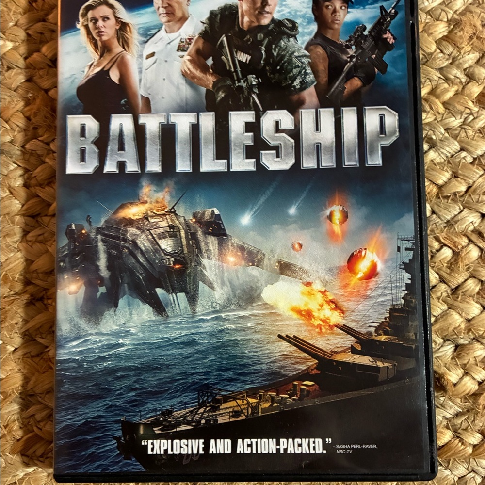 Battleship DVD - Action-Packed Sci-Fi Adventure